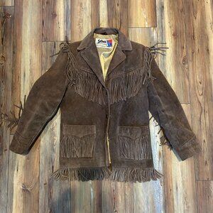 Vintage Schott Western Fringe Jacket